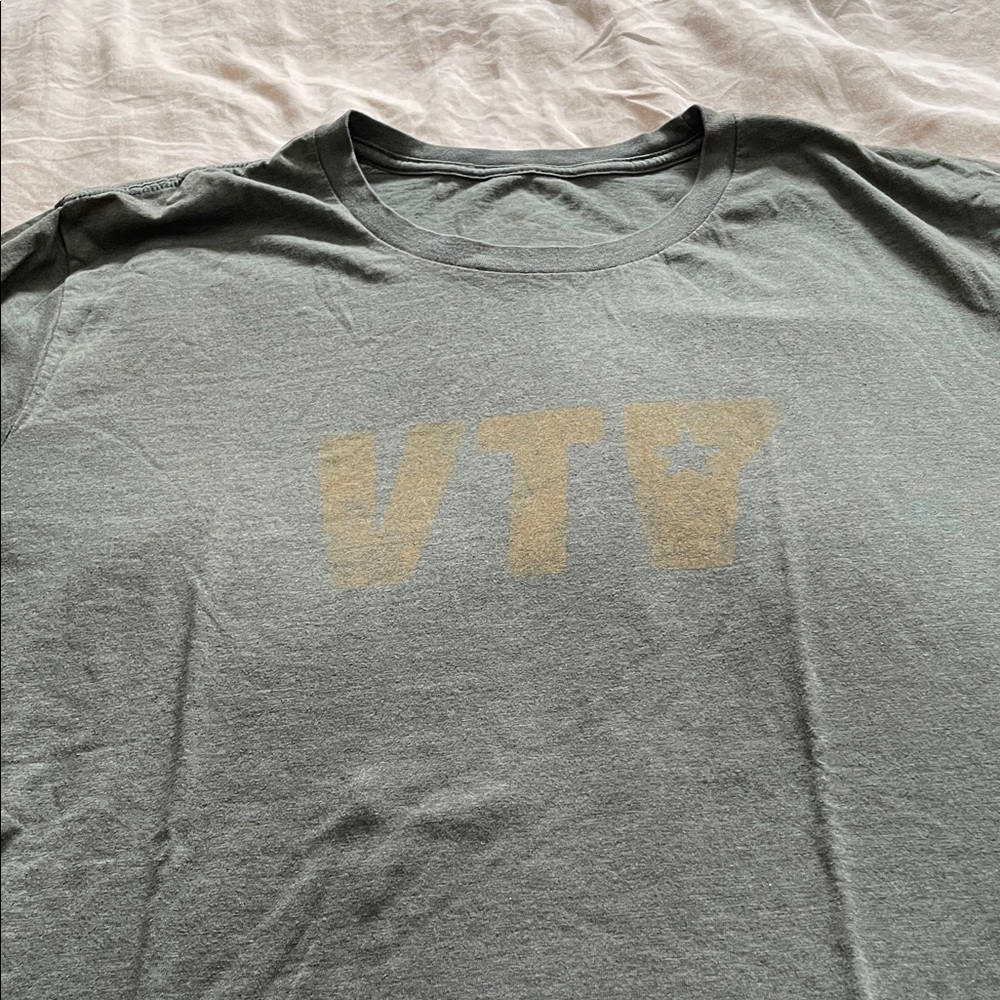 Hanes Olive Graphic Tee